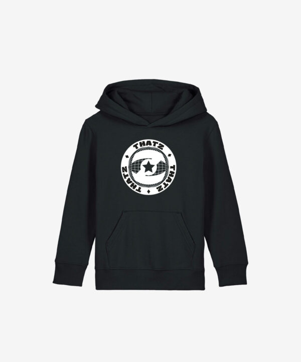Thatz Logo white Kinder Hoodie small